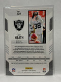 # 229 Jeff Heath  Las Vegas Raiders 2021 Score Football Cards