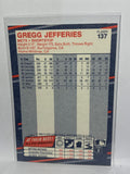 # 137 Gregg Jefferies  New York Mets 1988 Fleer Baseball Cards