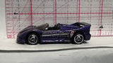 Purple Stunt Machines Ferrari F50 Hot Wheels Diecast Car