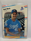 # 252 Rod Black  Kansas City Royals 1988 Fleer Baseball Cards