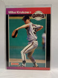 # 258 Mike Krukow  San Francisco Giants 1989 Donruss Baseball Cards
