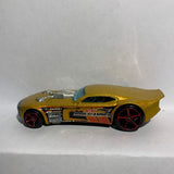 Gold Nitro Doorslammer Hot Wheels Diecast Car