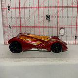 Red Sinistra Hot Wheels Diecast Car