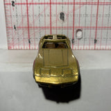 Gold Flames Chevrolet Corvette T-Top Coffee Cruisers III Matchbox Diecast Car
