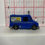 Blue Cargo Couriers MBX Service Truck MB993 GKJ02 Matchbox Diecast Car