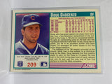 # 209 Doug Dascenzo  Chicago Cubs 1991 Score Baseball Cards
