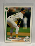 # 468 Joe Klink  Oakland Athletics 1991 UD Baseball card