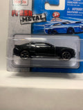 Black 2016 Chevrolet Camaro SS Fresh Metal 2017 Short Card Maisto Diecast Car
