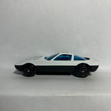 White C4 Cherolet Corvette Unbranded Diecast Car