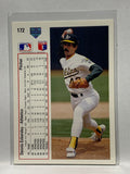 # 172 Dennis Eckersley  Oakland Athletics 1991 UD Baseball Cards
