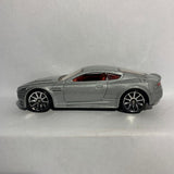 Silver Aston Martin DBS Hot Wheels Diecast Car