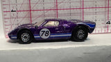 Purple #78 Ford GT 40 1999 Hot Wheels Diecast Car