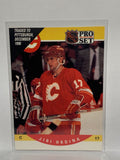# 421 Jiri Hrdina  Calgary Flames 90-91 Pro Set Hockey Cards