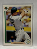 # 656 The Bashing Years  Oakland Athletics 1991 UD  Baseball Cards