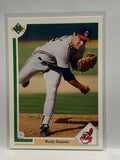 # 358 Rudy Seanez  Cleveland Indians 1991 UD Baseball card