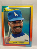 # 109T Juan Samual  Los Angeles Dodgers 1990 Topps Baseball Cards