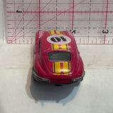 Red Classic #10 Jaguar Type E V12 #1010 Majorette Diecast Car