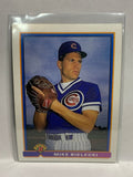 # 422 Mike Bielecki  Chicago Cubs 1991 Bowman Baseball card
