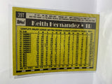 # 39T Keith Hernandez  Cleveland Indians 1990 Topps Baseball Cards
