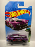 Purple Muscle Bound Speed Blur FYF39 D7C3 2017 Long Card Hot Wheels Diecast Car