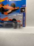 Orange Indy 500 Oval Hw Race Team GTB94 M521 2018 Short Card Hot Wheels Diecast Car