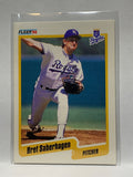 # 116 Bret Saberhagen  Kansas City Royals 1990 Fleer Baseball card