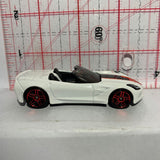 White '14 Corvette Stingray Convertible Then and Now Hot Wheels Diecast Car