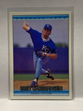 # 128 Bret Saberhagen  Kansas City Royals 1992 Donruss Baseball card