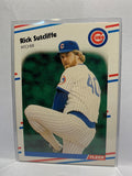 # 435 Rick Sutcliffe  Chicago Cubs 1988 Fleer Baseball Cards