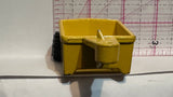 Yellow construction Earth Mover Trailer Unbranded Diecast Car