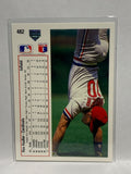 # 482 Rex Hudler  St Louis Cardials 1991 UD Baseball card