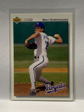 # 233 Bret Saberhagen  Kansas City Royals 1992 UD Baseball card