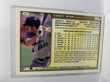 # 281 Randy Winn  Tampa Bay Rays 1999 Topps Finest Baseball Cards