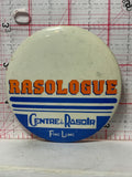 Rasologue Centre du Rasoir  Button Pinback