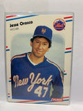 # 148 Jesse Orosco  New York Mets 1988 Fleer Baseball Cards