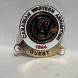Canadian Western Agribition 1984 Guest  Lapel Pin