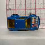 Blue Reneault Alpine A310 Motor Majorette Diecast Car