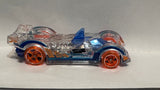 Clear Hi-Tech Missile ©2013 Hot Wheels Diecast Car
