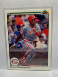 # 589 Herm Winningham  Cincinnati Reds 1990 UD Baseball Cards