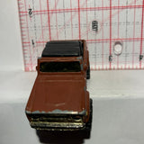 Brown Ford Bronce 1972 4X4 Pirates Matchbox Diecast Car