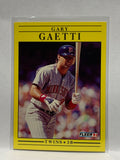 # 609 Gary Gaetti  Minnesota Twins 1991 Fleer Baseball card