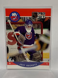 # 624 Jeff Hackett RC New York Islanders 90-91 Pro Set Hockey Cards