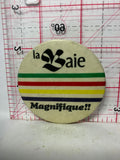 Travelin Incougnito Couger Ad  Button Pinback