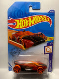 Red HW Warp Speeder Track Stars GHF11 D7C5 2018 Long Card Hot Wheels Diecast Car
