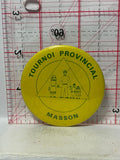Tournai Provincial Masson Logo  Button Pinback