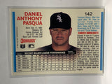 # 142 Dan Pasqua  Chicago White Sox 1992 Donruss Baseball Cards