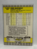 # 456 Greg Mathews  St Louis Cardials 1989 Fleer Baseball card
