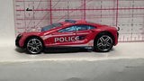 Red Police Speed Trap 2010 Hot Wheels Diecast Car