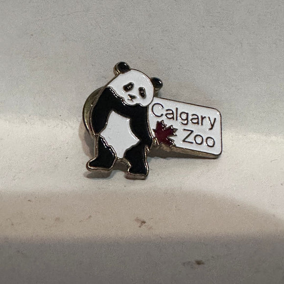 Calgary Zoo Panda  Lapel Pin