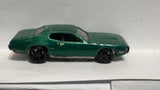 Green '71 Plymouth GTX Hot Wheels Diecast Car